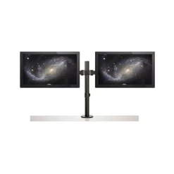 Startech Dual Monitor Tischhalterung - Gelenkarm - Premium-Tischklemmen-/ Kabeldurchführung für bis zu 27Zoll-VESA-Monitore, ARMDUAL2