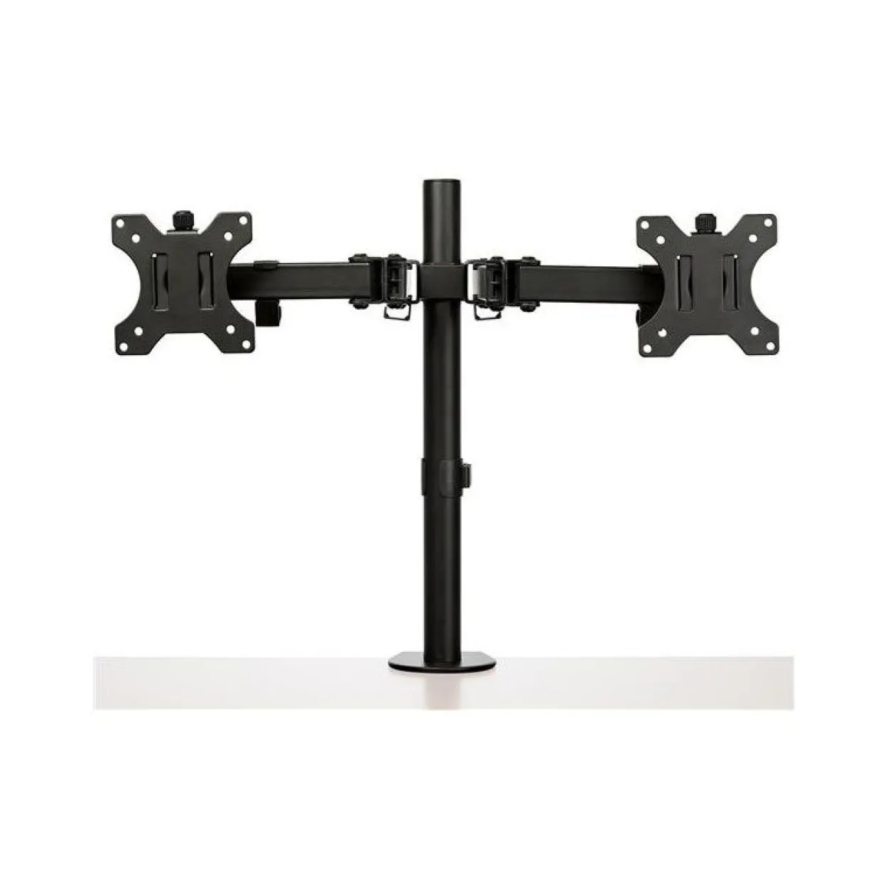 Startech Dual Monitor Tischhalterung - Gelenkarm - Premium-Tischklemmen-/ Kabeldurchführung für bis zu 27Zoll-VESA-Monitore, ARMDUAL2