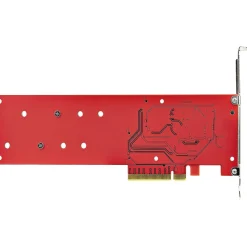 STARTECH DUAL M.2 PCIE SSD ADAPTER CARD