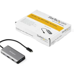 Startech HB31C3A1CB 4-Port USB-C-Hub 10 Gbit/s 3 x USB-A und 1x USB-C 25 cm USB-C Anschlusskabel