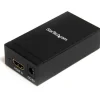 Startech HDMI Adapter aktiv HDMI-Buchse auf DisplayPort Buchse Schwarz mit Netzteil