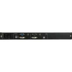 Startech 17" HD Rackmontage KVM Konsole - DVI und VGA, inkl. Kabel