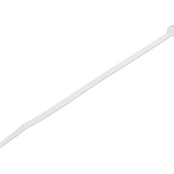 Startech Kabelbinder 203x4mm selbstsichernde Nylon-Kabelbinder mit gebogener Spitze 94V-2/UL weiss 1000 Stück