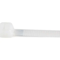 Startech Kabelbinder 203x4mm selbstsichernde Nylon-Kabelbinder mit gebogener Spitze 94V-2/UL weiss 1000 Stück