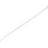 Startech Kabelbinder 254x4mm selbstsichernde Nylon-Kabelbinder mit gebogener Spitze 94V-2/UL weiss 100 Stück