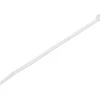 Startech Kabelbinder 203x4mm selbstsichernde Nylon-Kabelbinder mit gebogener Spitze 94V-2/UL weiss 100 Stück