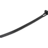 Startech Kabelbinder 152x3mm wiederverwendbar lösbare Nylonbinder Innen- u. Aussenbereich 94V-2/UL schwarz 100 Stück