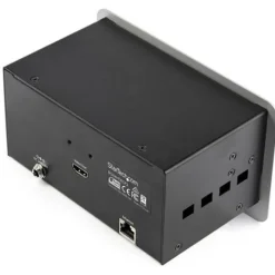 Startech Konferenztisch Tischanschlussfeld für Audio und Video 4K