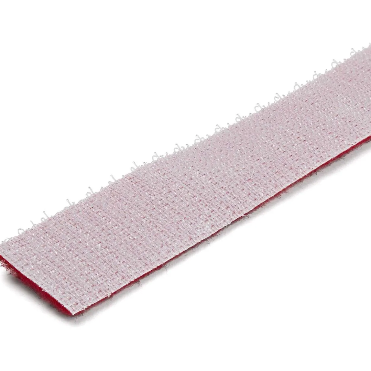 Startech 30,4m Klettkabelbinder - Rolle - Wiederverwendbar, rot