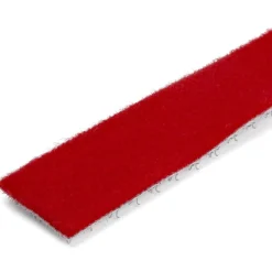 Startech 30,4m Klettkabelbinder - Rolle - Wiederverwendbar, rot