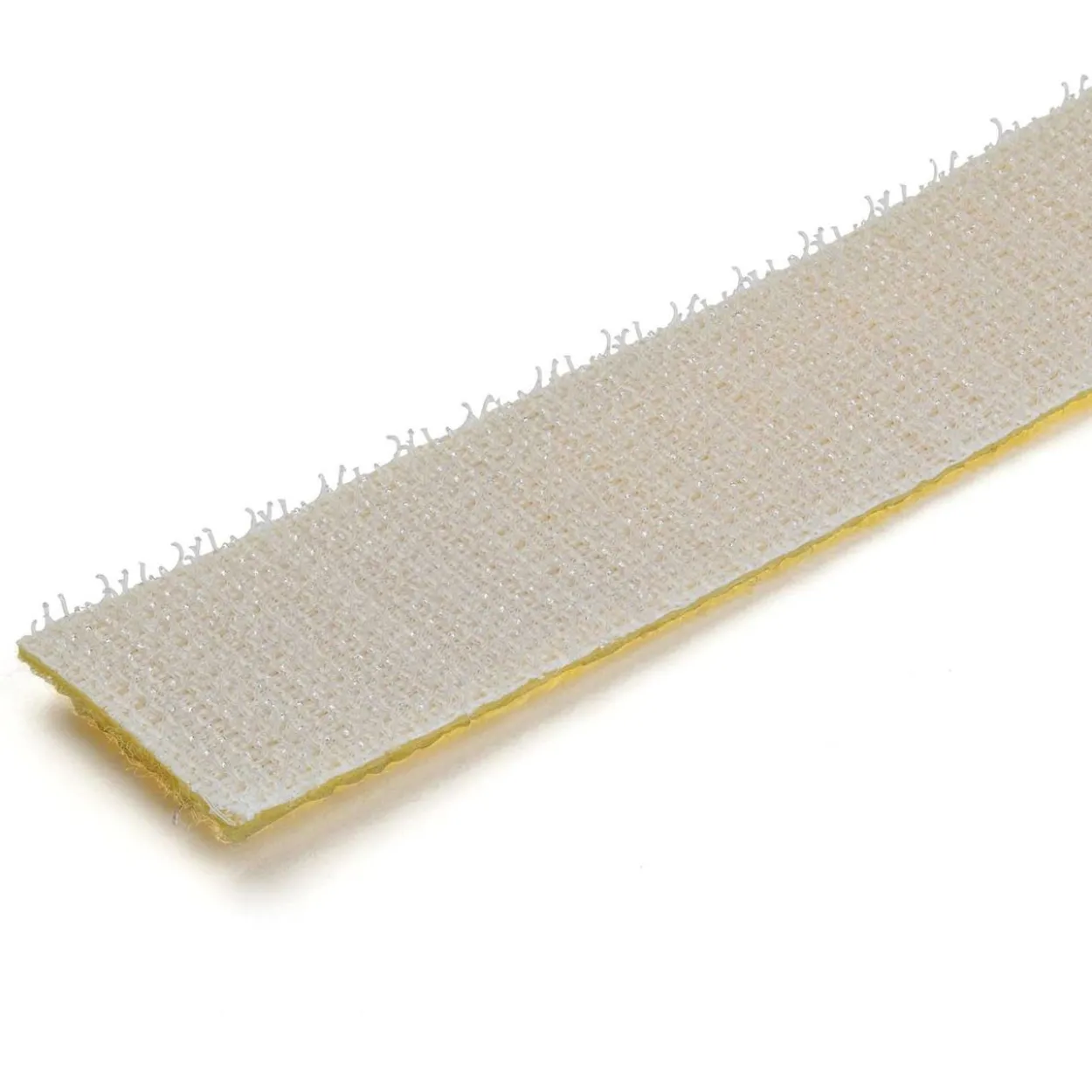 Startech 7,6m Klettkabelbinder - Rolle - Wiederverwendbar, gelb