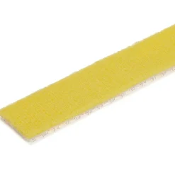 Startech 7,6m Klettkabelbinder - Rolle - Wiederverwendbar, gelb