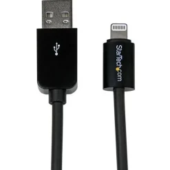 Startech 2.00m 8 Pin Lightning auf USB Kabel schwarz