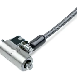 StarTech Nano Laptop Cable Lock, 6ft (2m), Anti-Theft Keyed Lock, Security Cable Locks Nano Slot Computers, For HP EliteBook/Lenovo ThinkPad