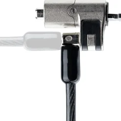 StarTech Nano Laptop Cable Lock, 6ft (2m), Anti-Theft Keyed Lock, Security Cable Locks Nano Slot Computers, For HP EliteBook/Lenovo ThinkPad