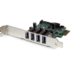 Startech PEXUSB3S4V 4 Port PCIe x1 Low Profile retail