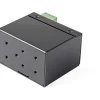 Startech PoE+ Industrial Media Converter 30W - Medienkonverter LWL - SM/MM Glasfaser auf Kupfer Gigabit Mini IP-30