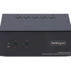 Startech 2-PORT DISPLAYPORT + HDMI KVM DISPLAYPORT + HDMI 4K 60HZ