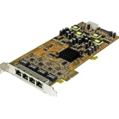 Startech 4 Port Gigabit POE PCIE NIC