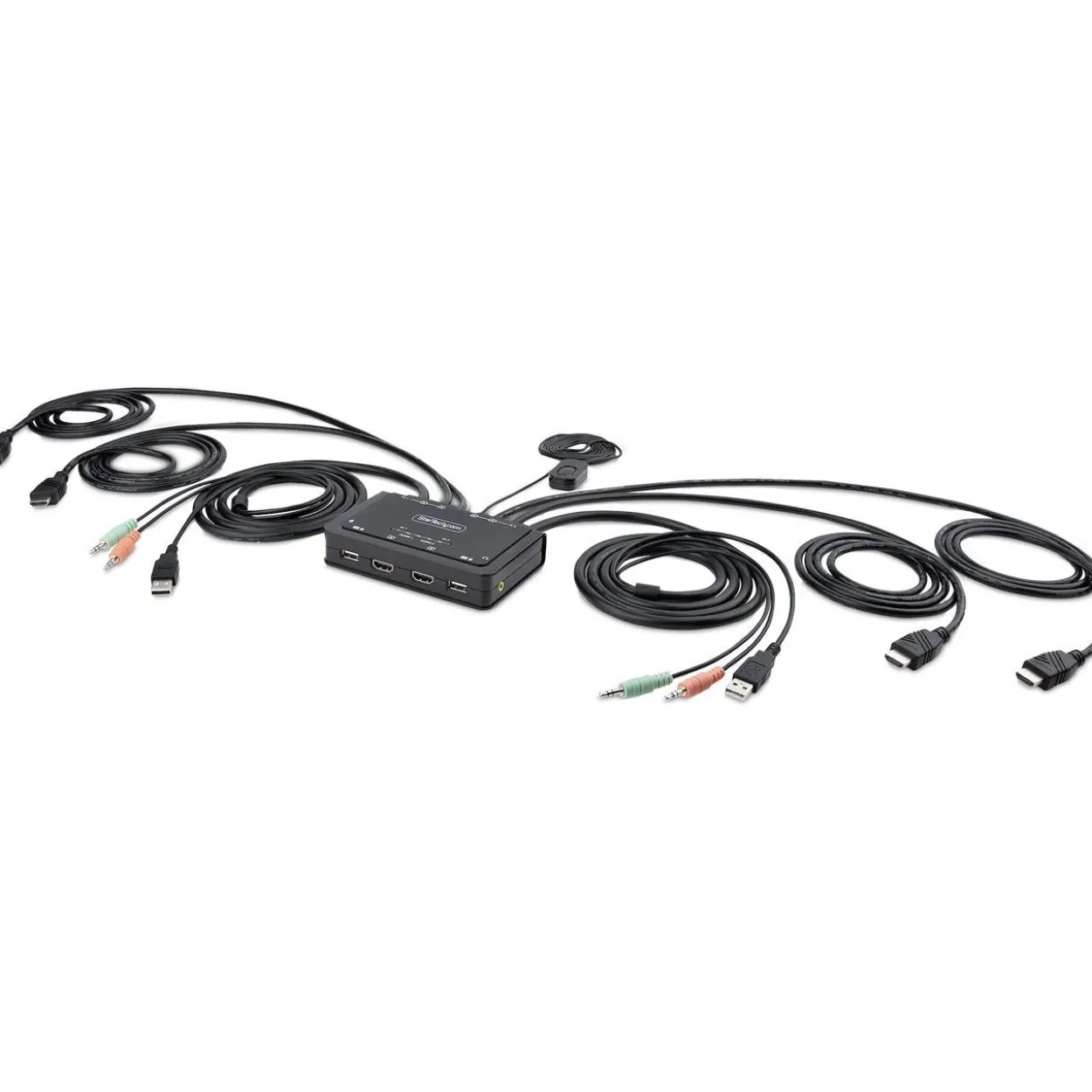 StarTech 2-Port HDMI Switch 4K USB