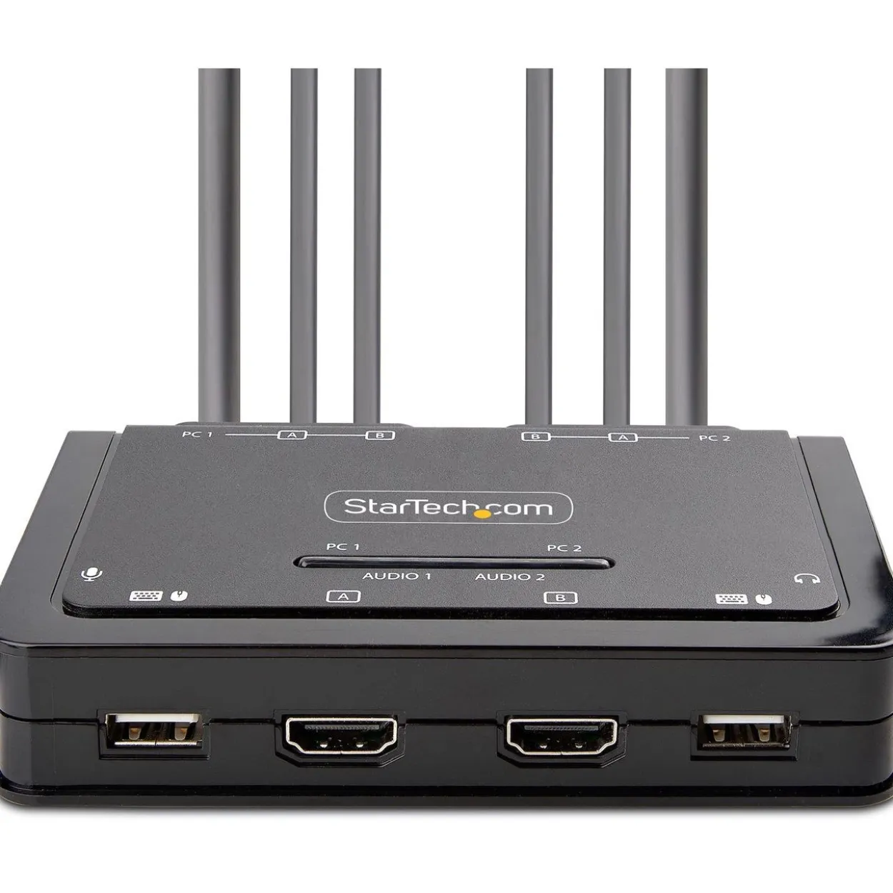 StarTech 2-Port HDMI Switch 4K USB