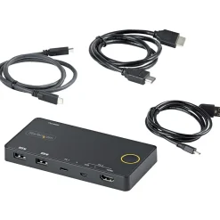 Startech 2 PORT HYBRID USB-C KVM Switch