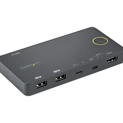 Startech 2 PORT HYBRID USB-C KVM Switch
