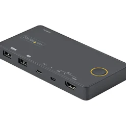 Startech 2 PORT HYBRID USB-C KVM Switch