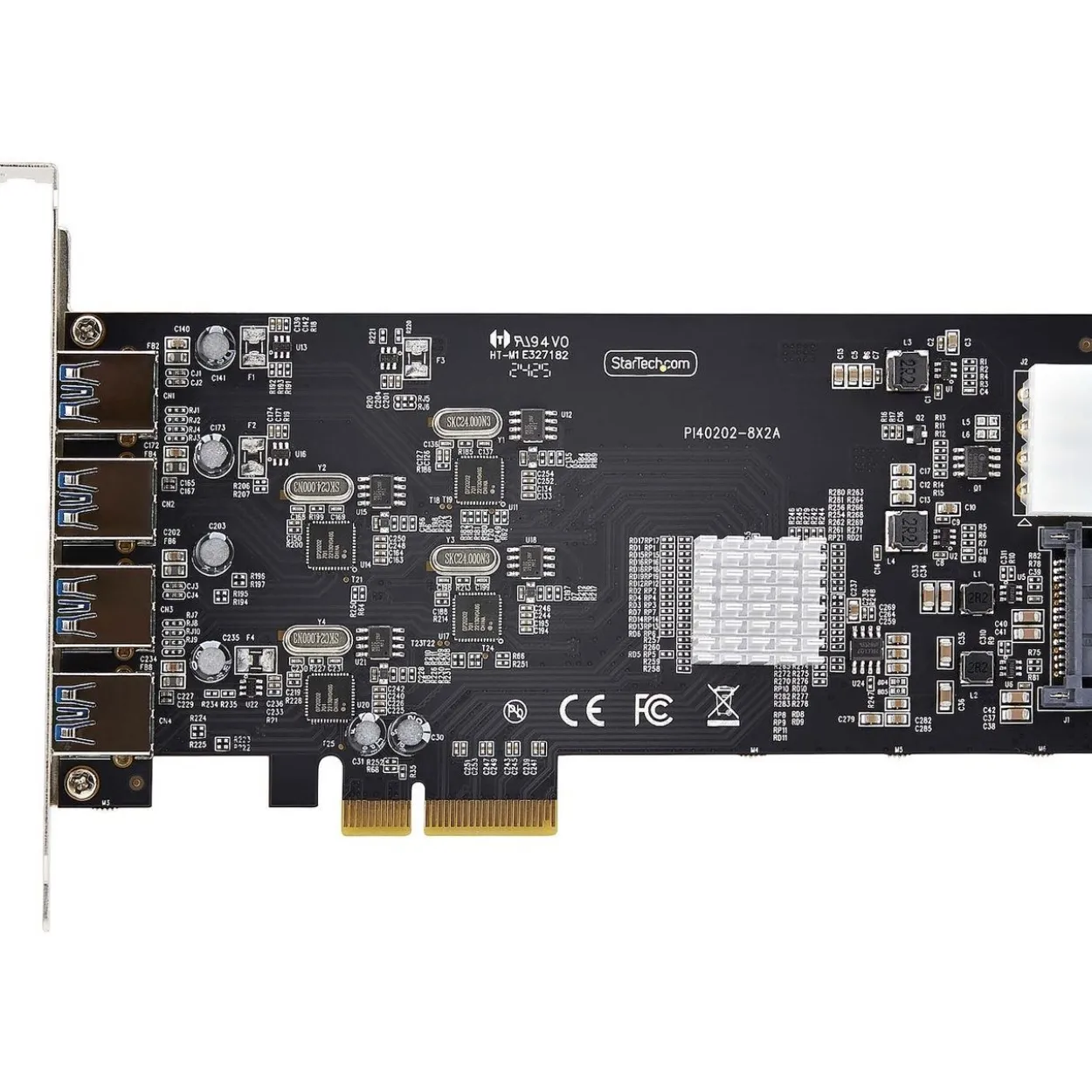 Startech 4-PORT USB-A PCIE CARD 5GBPS