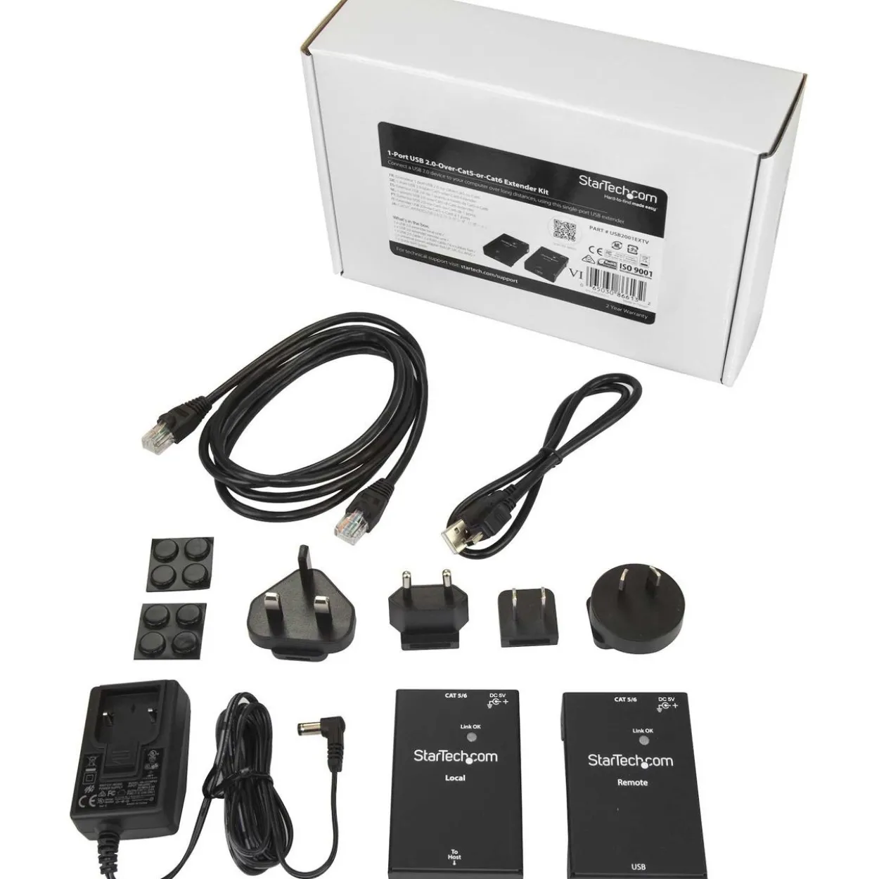 Startech 1 Port USB 2.0 Extender Kit