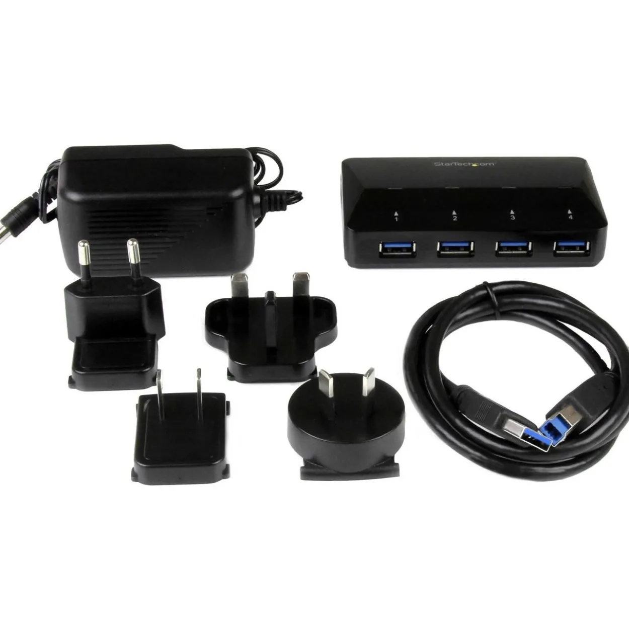 Startech 4-PORT USB 3 HUB + 2.4A DCP