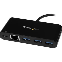 Startech 3PT USB 3.0 C HUB + GBE PD 2.0