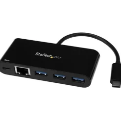 Startech 3PT USB 3.0 C HUB + GBE PD 2.0