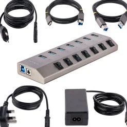 Startech 7-PT USB HUB W/ON/OFF Switches