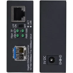 STARTECH SM LC FIBER MEDIA CONVERTER MCM1110SMLC40