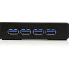 Startech ST4300USB3EU 4-port USB 3.0 extern mit Netzteil schwarz