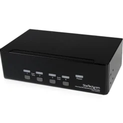 Startech SV431DD2DUA 4-fach Dualview DVI Switch