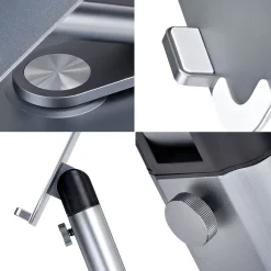 STARTECH TELESCOPIC LAPTOP STAND/RISER COMPUTER STAND W/360 SWIVEL BASE