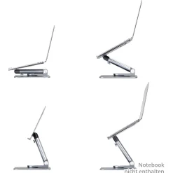 STARTECH TELESCOPIC LAPTOP STAND/RISER COMPUTER STAND W/360 SWIVEL BASE