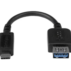 Startech USB3.1 Adapter USB C Stecker auf USB A Buchse schwarz