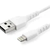Startech USB auf Lightning Kabel - 1m - MFi zertifiziertes Lightning Kabel - weiss
