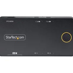 STARTECH USB-C KVM SWITCH 4K 60HZ 100W PD PASS-THROUGH