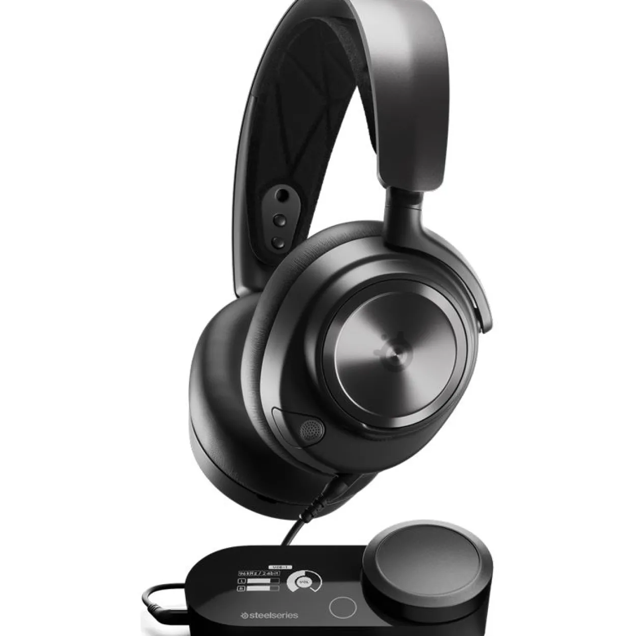 SteelSeries Arctis Nova Pro Gaming Headset, Kabelgebunden, schwarz