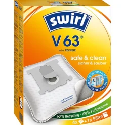 swirl 4 MicroPor Filtration V 63 Staubsaugerbeutel