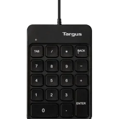 TARGUS USB WIRED KEYPAD KEYPAD BLACK