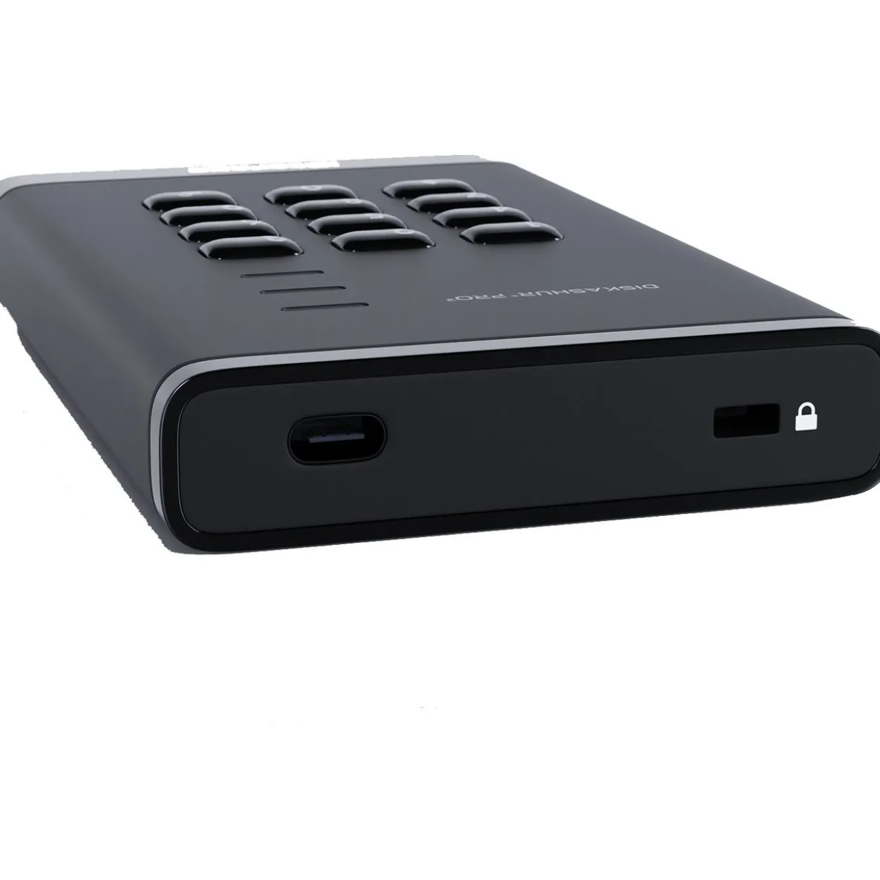 4TB iStorage diskAshur Pro3 schwarz Extern USB 3.2 (IS-DAP3-256-SSD-4000-F)