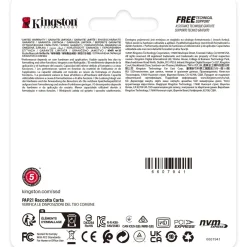 1TB Kingston NV3 M.2 2230 PCIe 4.0 x4 NVMe 3D NAND (SNV3SM3/1T0)