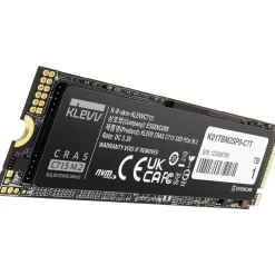 1TB Klevv Cras C715 M.2 2280 PCIe 3.0 x4 NVMe