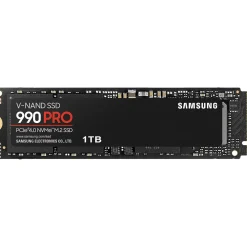 1TB Samsung 990 PRO M.2 PCIe 4. 3D-NAND TLC (MZ-V9P1T0BW)