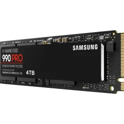 4TB Samsung 990 PRO with Heatsink M.2 2280 PCIe 4.0 x4 3D-NAND TLC (MZ-V9P4T0CW/GW)